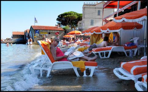 Les pieds dans l´eau